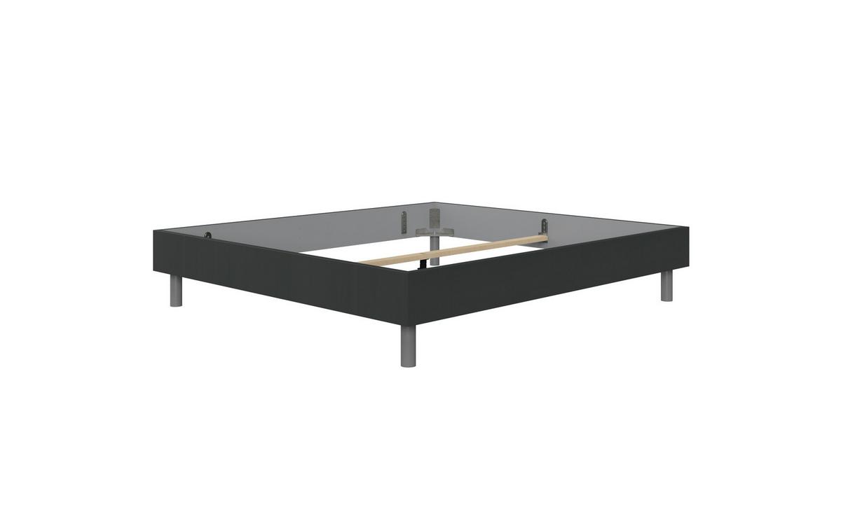 Posteljni Okvir Easy, Barva Grafita, 160x200 - Moderno (160/200cm) - Mömax