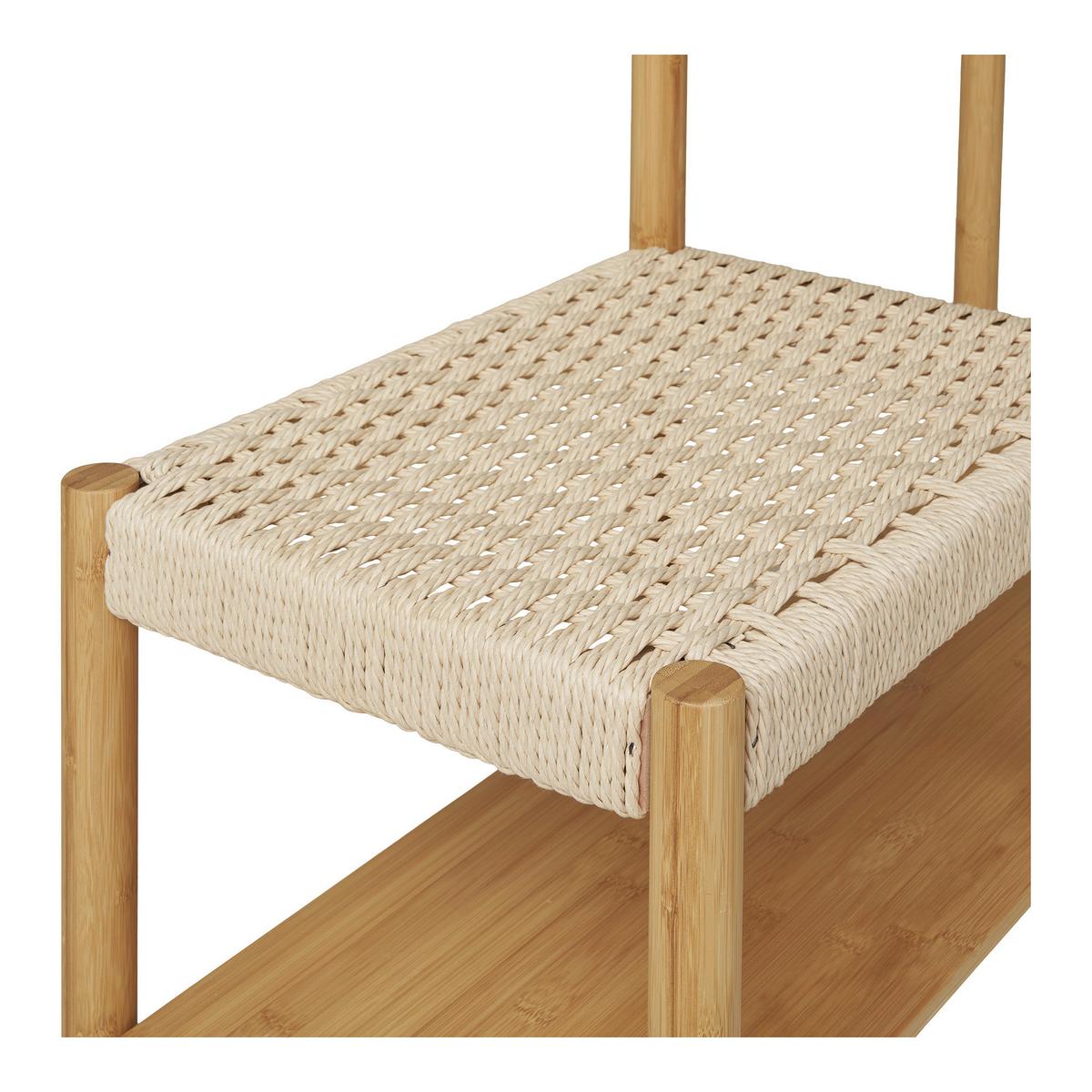 Garderobe Ember Echtholz - Naturfarben, Design, Holz (95/165/36cm) - MID.YOU