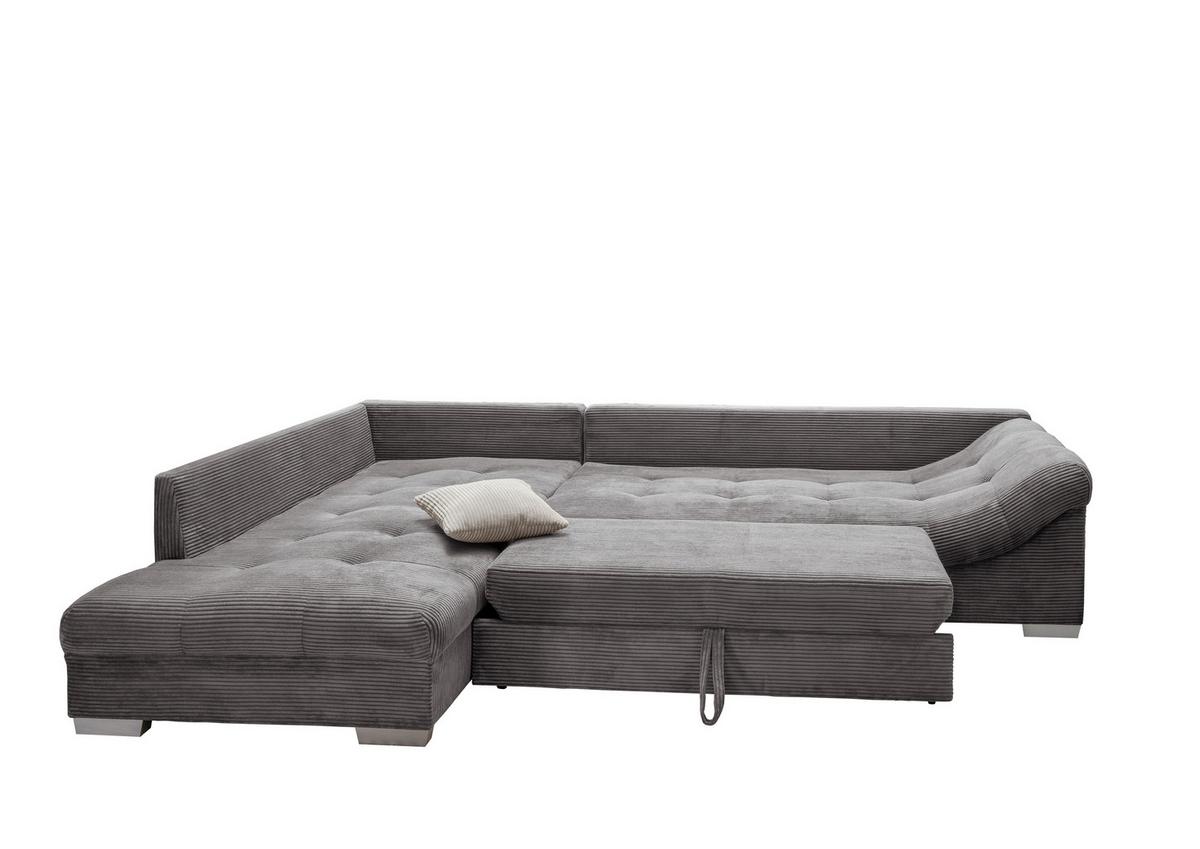 Colțar ALVITO - argintiu/gri, Design, textil (202/298cm) - MID.YOU