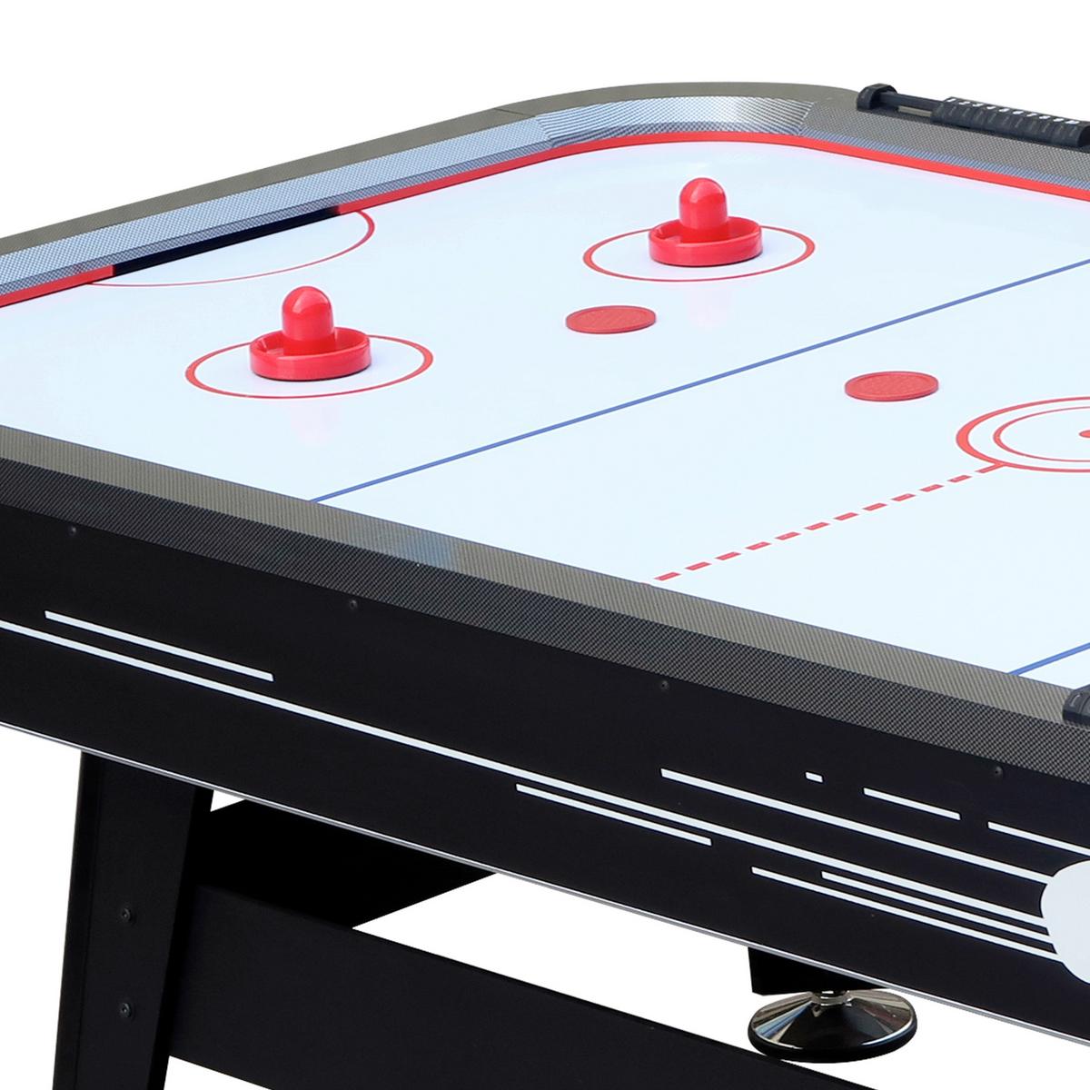 Tischeishockey Super Scoop - Schwarz, Basics, Holz (122/81/213cm) - Ambia Garden