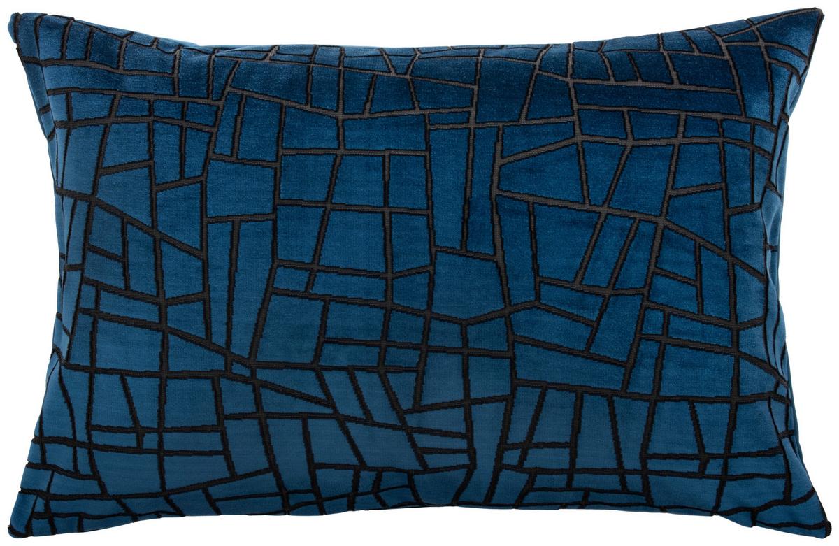 Kissenhülle Georg Blau ca. 40x60cm - Blau, Textil (40/60cm)