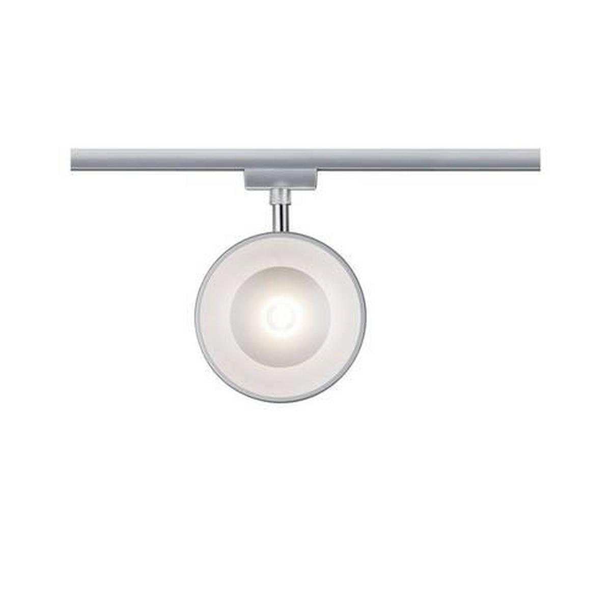 Schienensystem-Strahler Spot Arena in Chromfarben max. 9,9W - Chromfarben, Design, Metall (12,3/19,1cm) - Paulmann