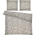 Bettwäsche Florentine, ca. 200x200cm - Grau, ROMANTIK / LANDHAUS, Textil (200/200cm) - Mömax modern living