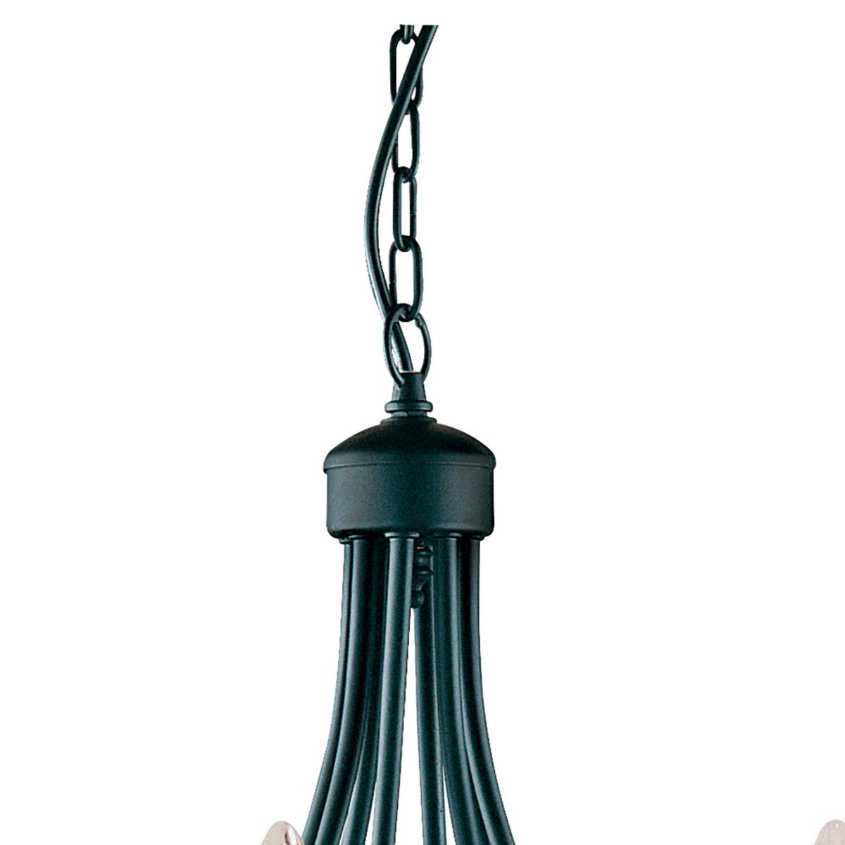 Csillár Maypole 6348-8bk - fekete, Konventionell, fém (60/100cm)