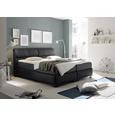 Boxspringbett in Schwarz/ Anthrazit ca. 180x200 cm - Anthrazit/Schwarz, KONVENTIONELL, Holz/Holzwerkstoff (180/200cm) - Livetastic Boxspringbett in Schwarz/ Anthrazit ca. 180x200 cm - Anthrazit/Schwarz, KONVENTIONELL, Holz/Holzwerkstoff (180/200cm) - Livetastic