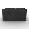 BÄDDSOFFA MACY - mörkgrå, Modern, metall/textil (141/68/87cm) - Bessagi Home