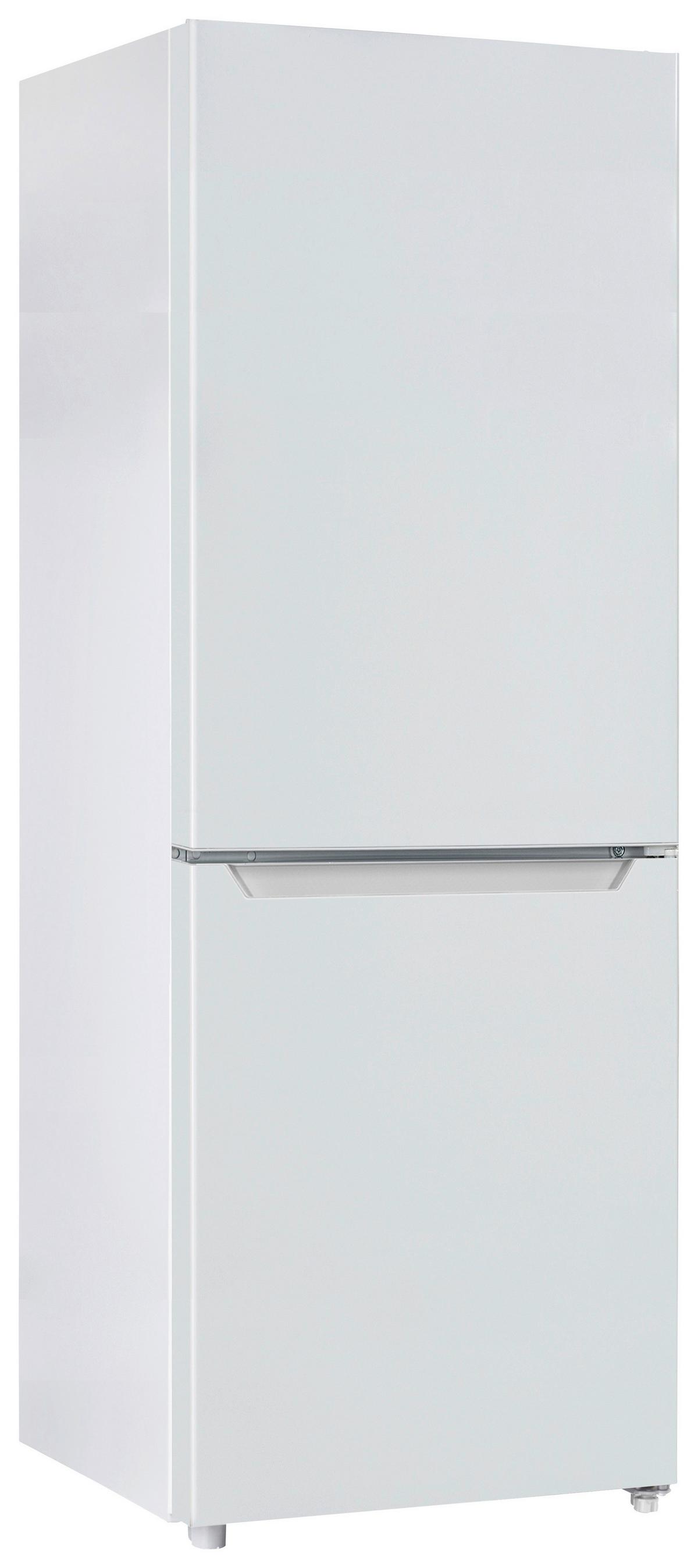 Kühl-Gefrier-Kombination Savo KG144W Weiß - Weiß, Basics, Glas/Kunststoff (47,4/144/49,5cm) - Respekta