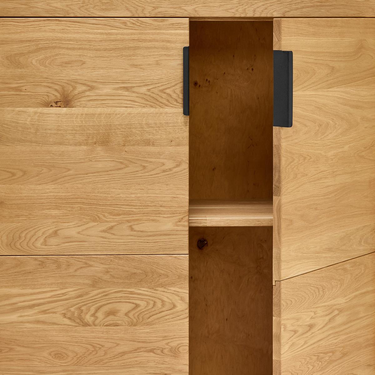 Aktenschrank Albero Naturfarben - Naturfarben, MODERN, Holz (80/200/38cm) - Premium Living
