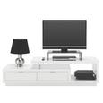 TV-Element Weiß Hochglanz - Alufarben/Weiß, MODERN, Holzwerkstoff/Kunststoff (170/45/40cm) - Mömax modern living TV-Element Weiß Hochglanz - Alufarben/Weiß, MODERN, Holzwerkstoff/Kunststoff (170/45/40cm) - Mömax modern living