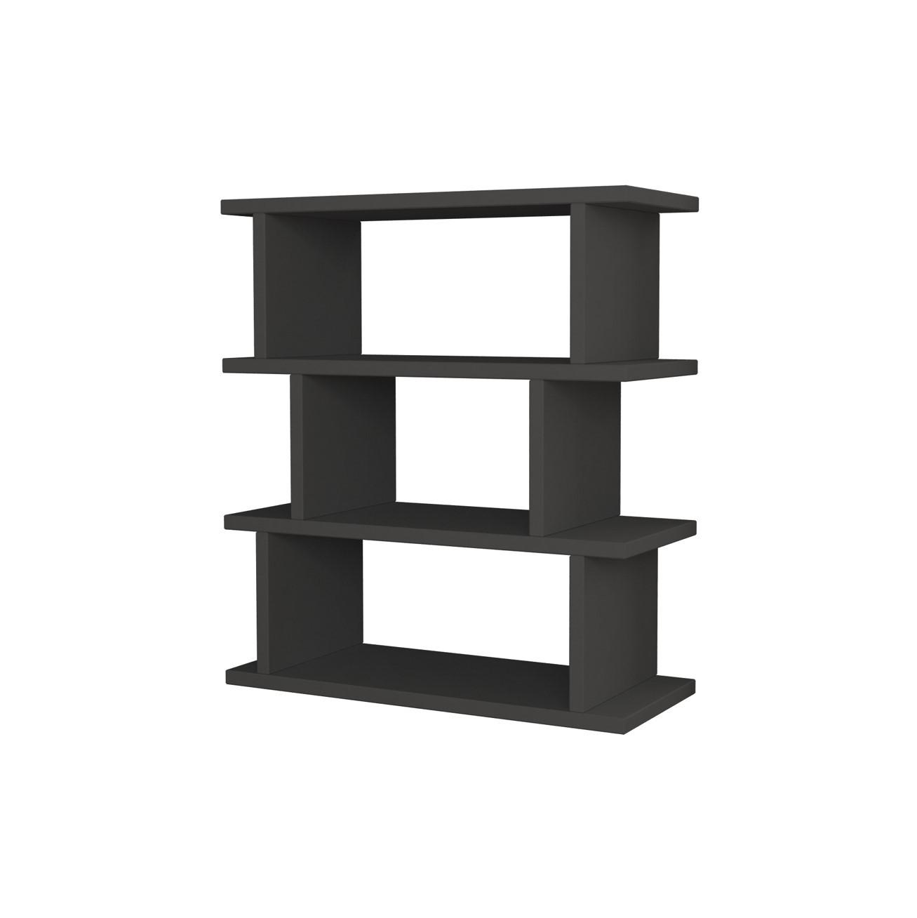 BEISTELLTISCH TOTEM BEISTELLTISCH - Anthrazit, Design, Holzwerkstoff (54/22/60cm) - Livetastic