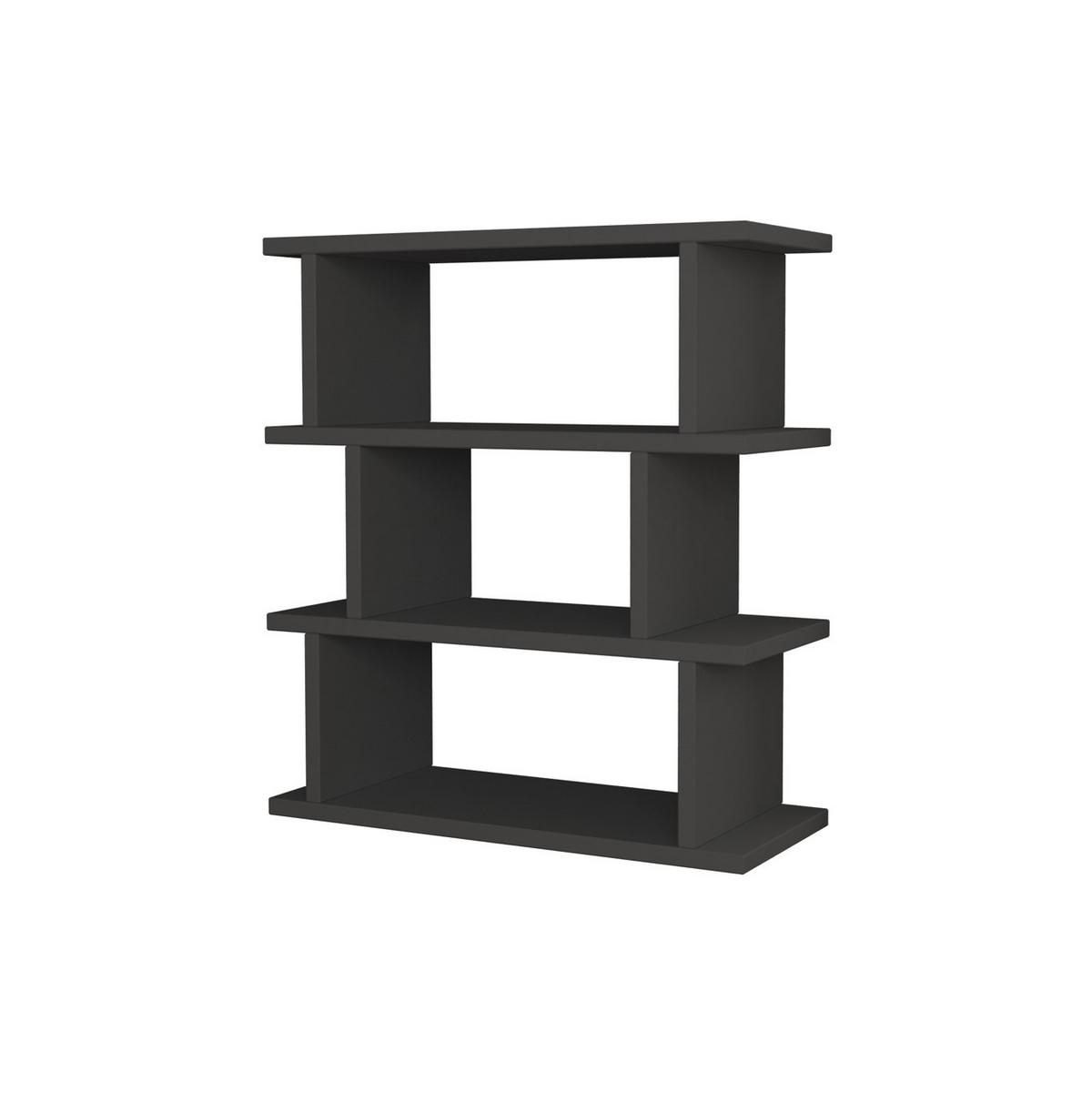 BEISTELLTISCH TOTEM BEISTELLTISCH - Anthrazit, Design, Holzwerkstoff (54/22/60cm) - Livetastic