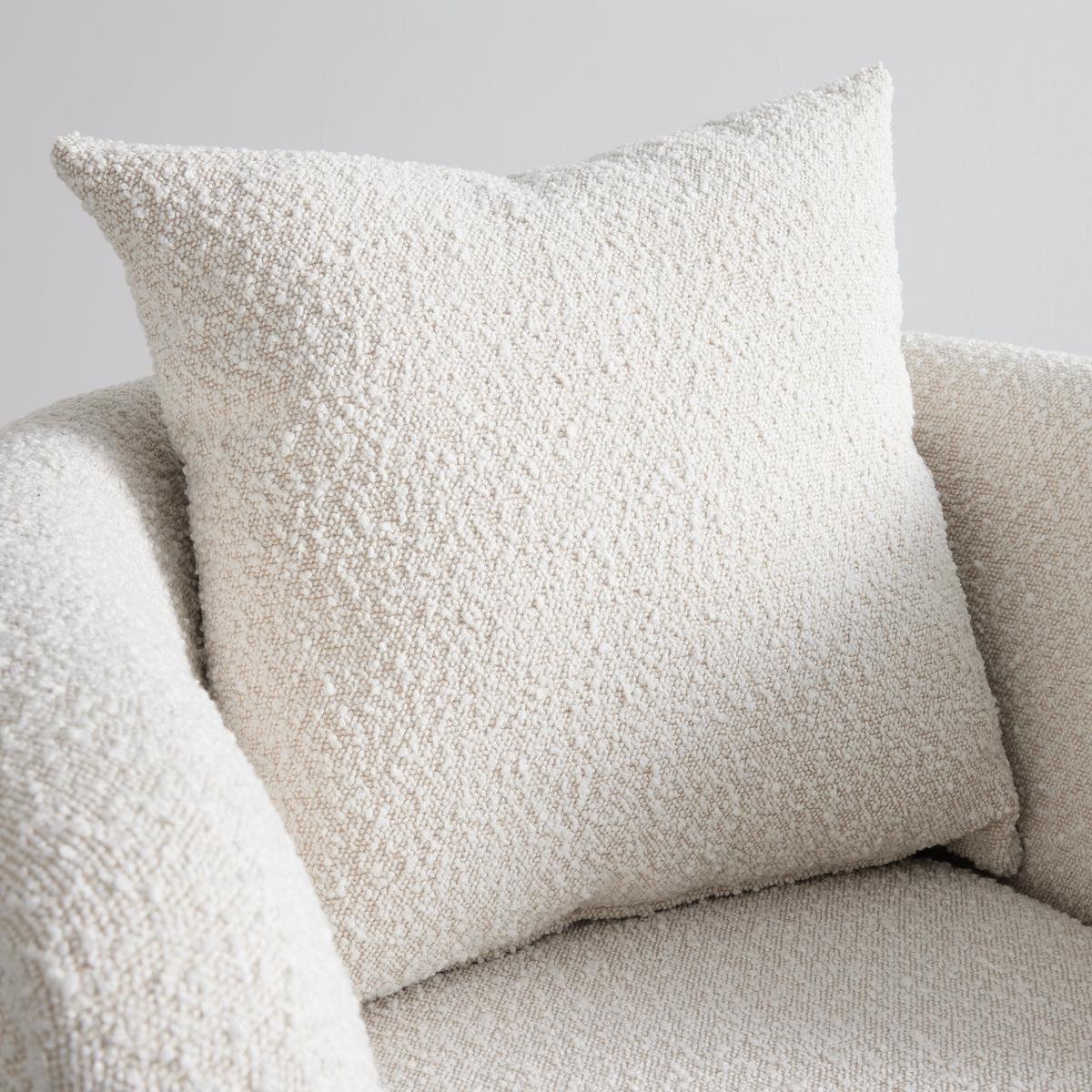 CHESTERFIELD-SESSEL TYRON -TREND- - Beige/Schwarz, Romantik / Landhaus, Holz/Textil (76/72/72cm) - Premium Living