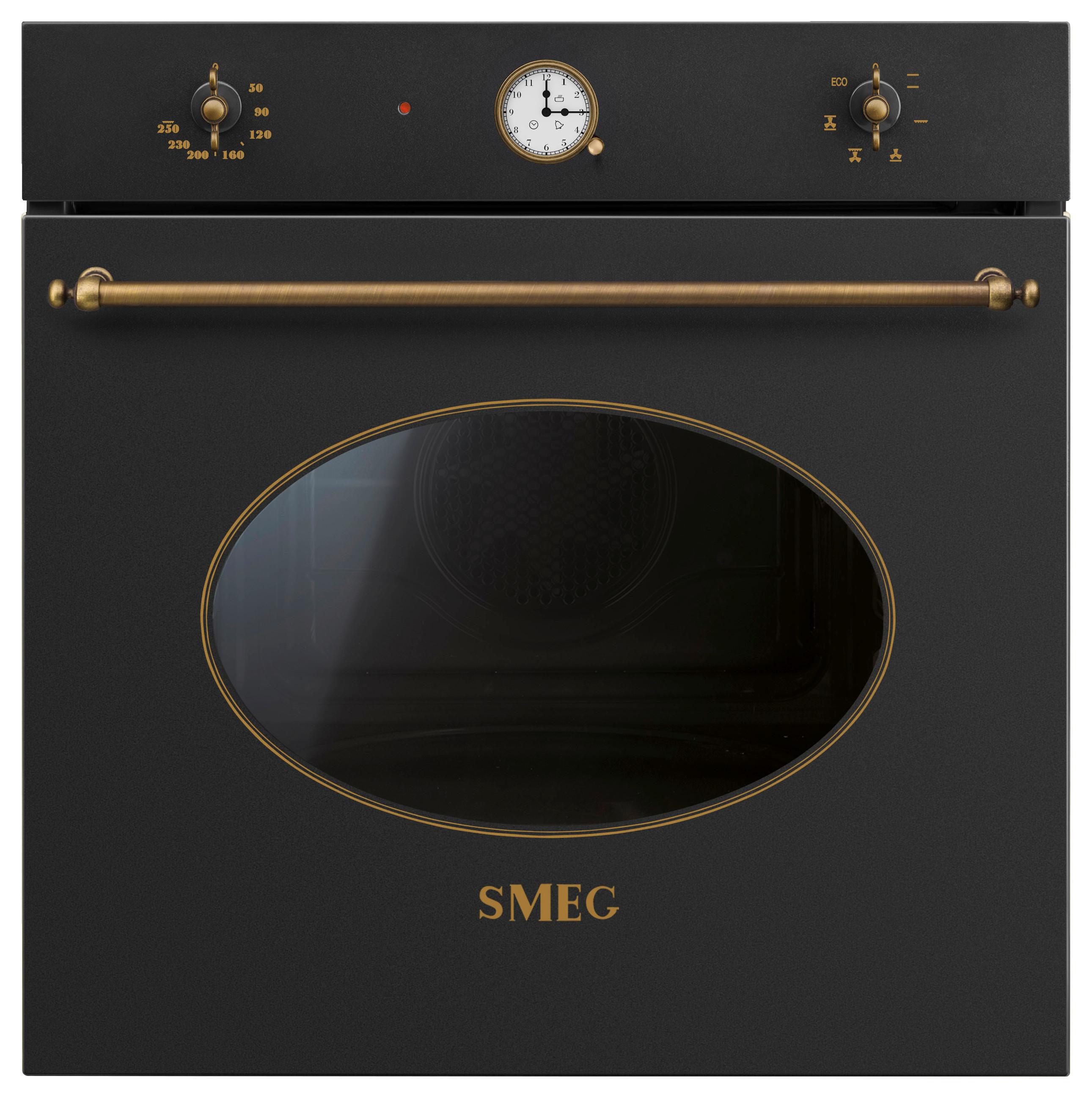 Beépíthető Sütő Smeg Sf68c1ao - sárgarézszínű/antracit, Design (59,7/57,5/57,1cm) - SMEG
