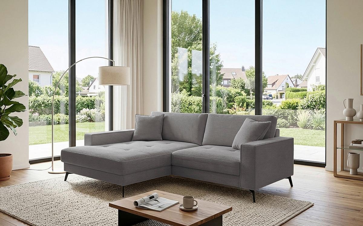 Coltar TED - gri, Trend, textil (174/228cm)