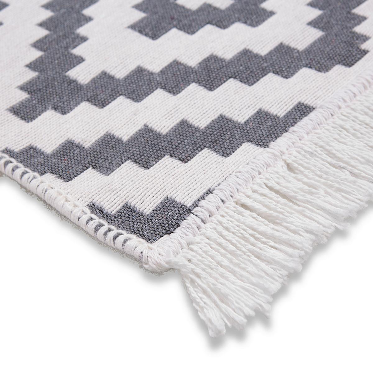 Ročno Tkana Preproga Inaya 2 - bela/antracit, Moderno, tekstil (120/170cm) - Mömax
