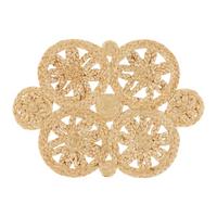 Dekotablett Amara in Naturfarben - Naturfarben, Basics, Naturmaterialien (35/48cm) - Modern Living