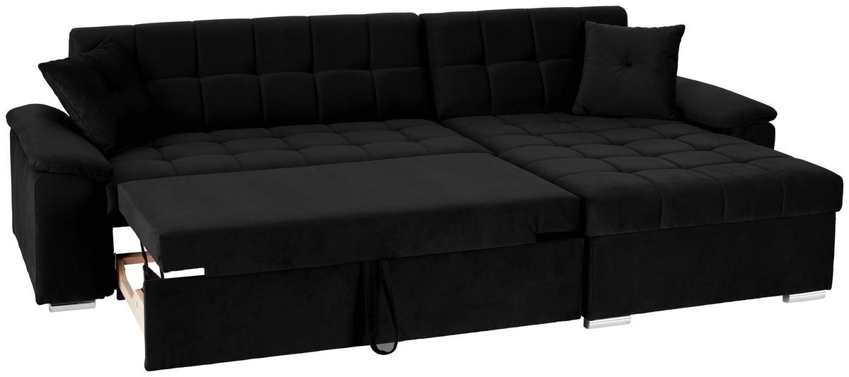 Coltar BALI - negru, Trend, textil (257/167cm) - Modern Living