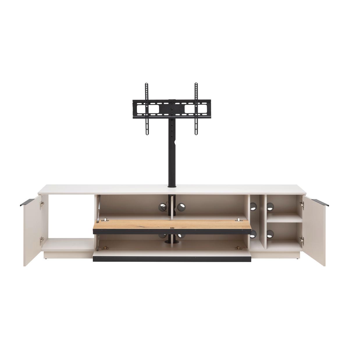 TV-Element Neo Eichefarben/Kaschmir - Kaschmir/Eichefarben, MODERN, Holzwerkstoff/Kunststoff (210/53/40cm) - Mömax