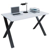 Pisalna Miza Lona, Bela - črna/bela, Moderno, kovina/leseni material (140/80/76cm) - MID.YOU