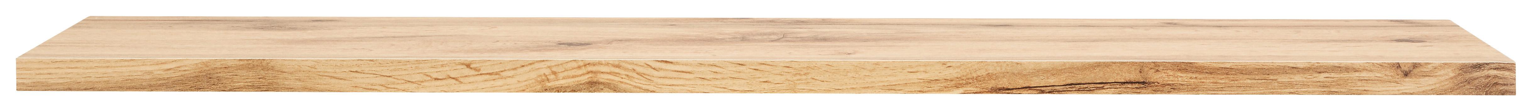 Wandboard in Eiche - Eichefarben, Holz (80/1,6/25cm) - Mömax