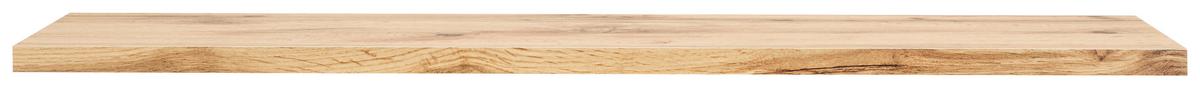 Poliță de perete Bigg - culoare lemn stejar, lemn (80/1,6/25cm) - Modern Living
