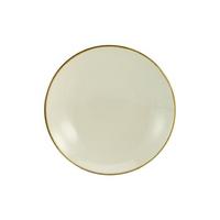 Mélytányér Linen - krém/fehér, kerámia (22/22/4cm) - Premium Living
