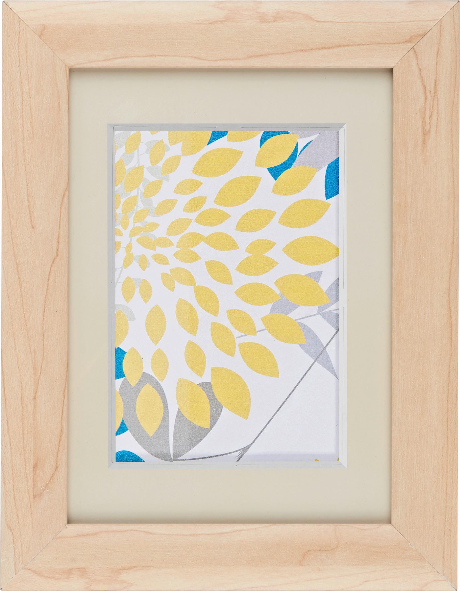 Bilderrahmen Anna aus Holz ca. 13x18cm - Naturfarben, ROMANTIK / LANDHAUS, Holzwerkstoff (13/18cm) - Modern Living