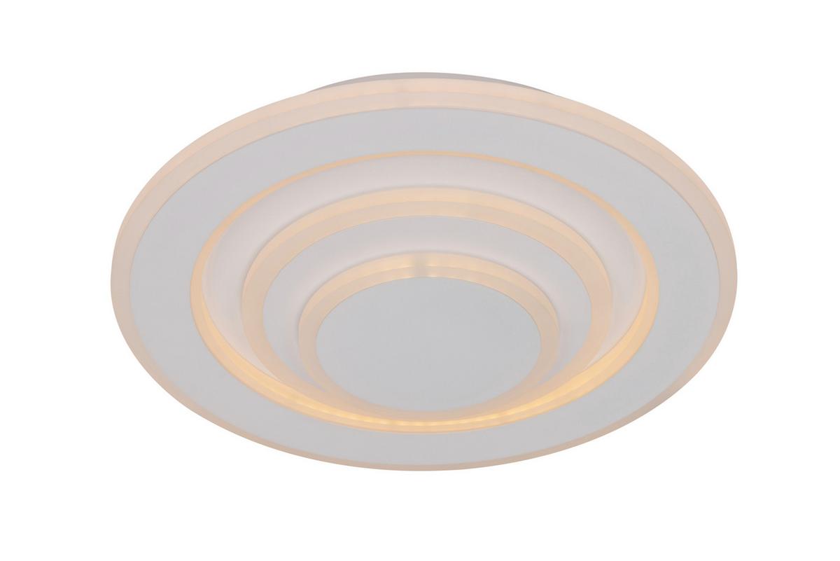 LAMPA SUFITOWA LED LEEDS *SBN* - biały, Basics, tworzywo sztuczne/metal (30/6,5cm) - Novel