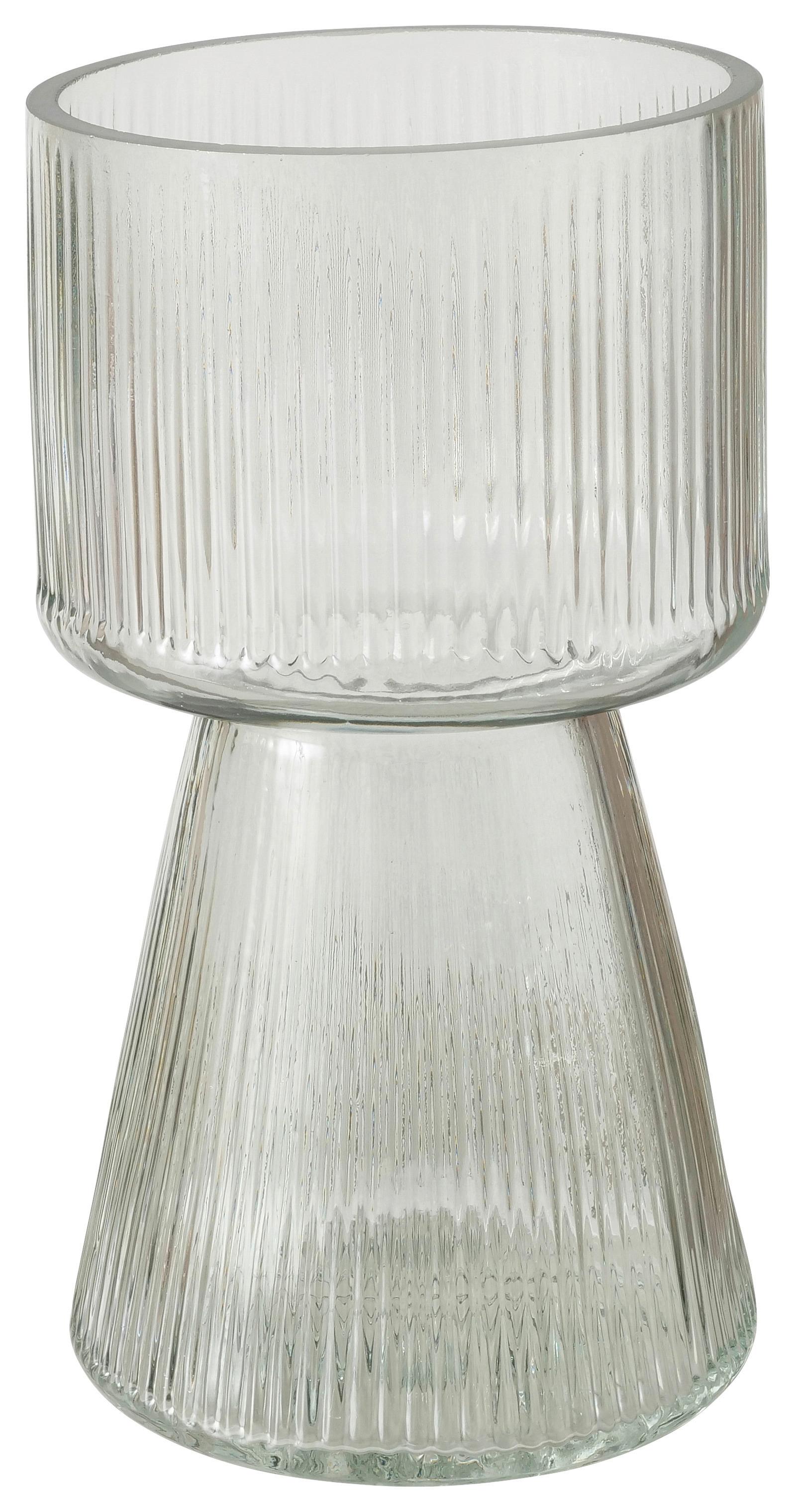 Vaza Imano I - svetlo zelena, Moderno, steklo (10/18cm) - Modern Living