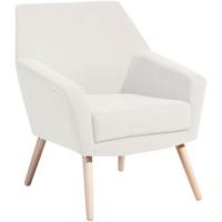 SESSEL ALEGRO - Buchefarben/Creme, Design, Holz/Textil (67/81/71cm) - Max Winzer