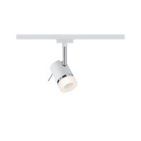 Schienensystem-Strahler Spot Pipe max. 10 Watt - Chromfarben/Weiß, Design, Metall (10/15cm) - Paulmann
