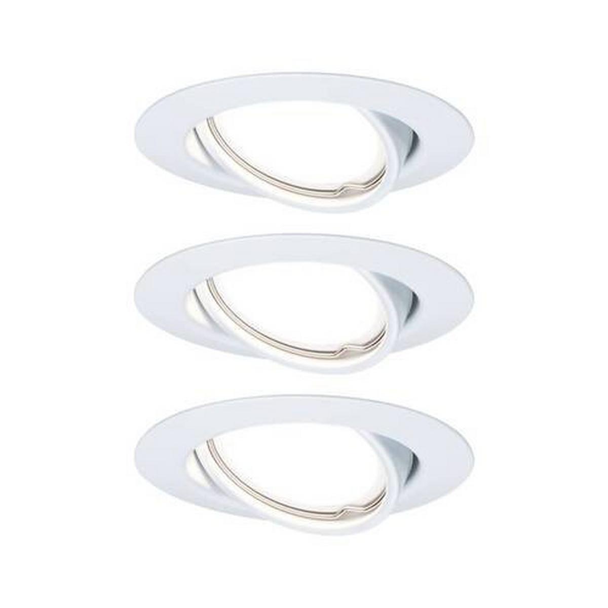 Deckenstrahler EBL Base Set in Weiß max. 5 Watt - Design (9cm) - Paulmann