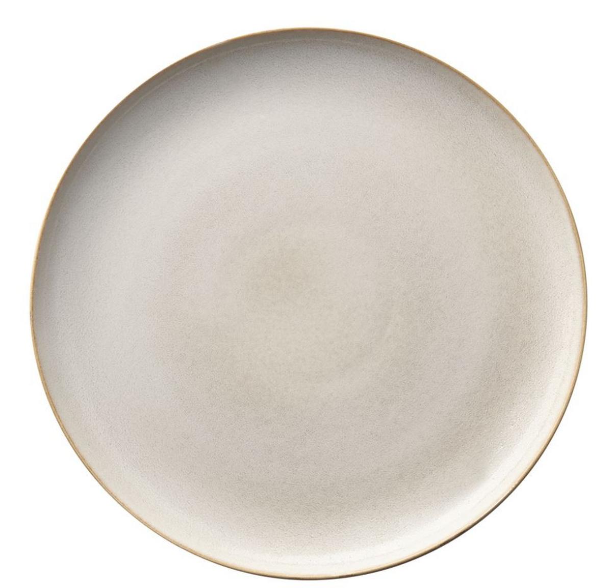 TALERZ OBIADOWY 27161107 SAISONS SAND - kolor piaskowy, Basics, ceramika (26,5cm) - ASA