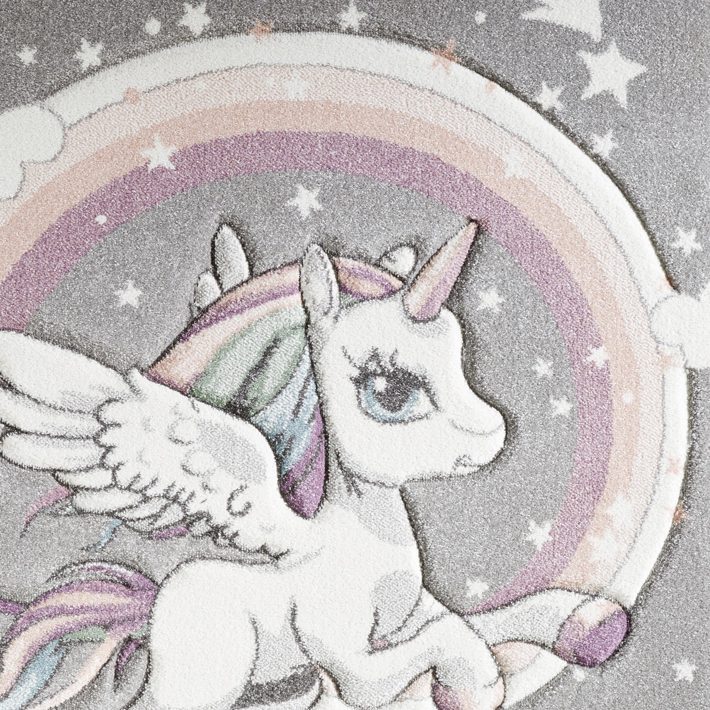 BARNMATTA UNICORN -AKT- - multicolor, textil (100/150cm) - Mömax