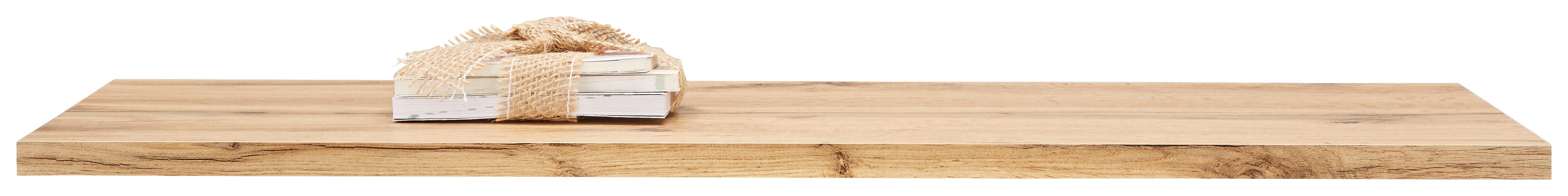 Wandboard in Eiche - Eichefarben, Holz (80/1,6/35cm) - Mömax