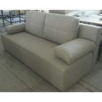 Sofa in Beige - Beige/Schwarz, KONVENTIONELL, Kunststoff/Textil (202/88/84cm) - Mömax modern living