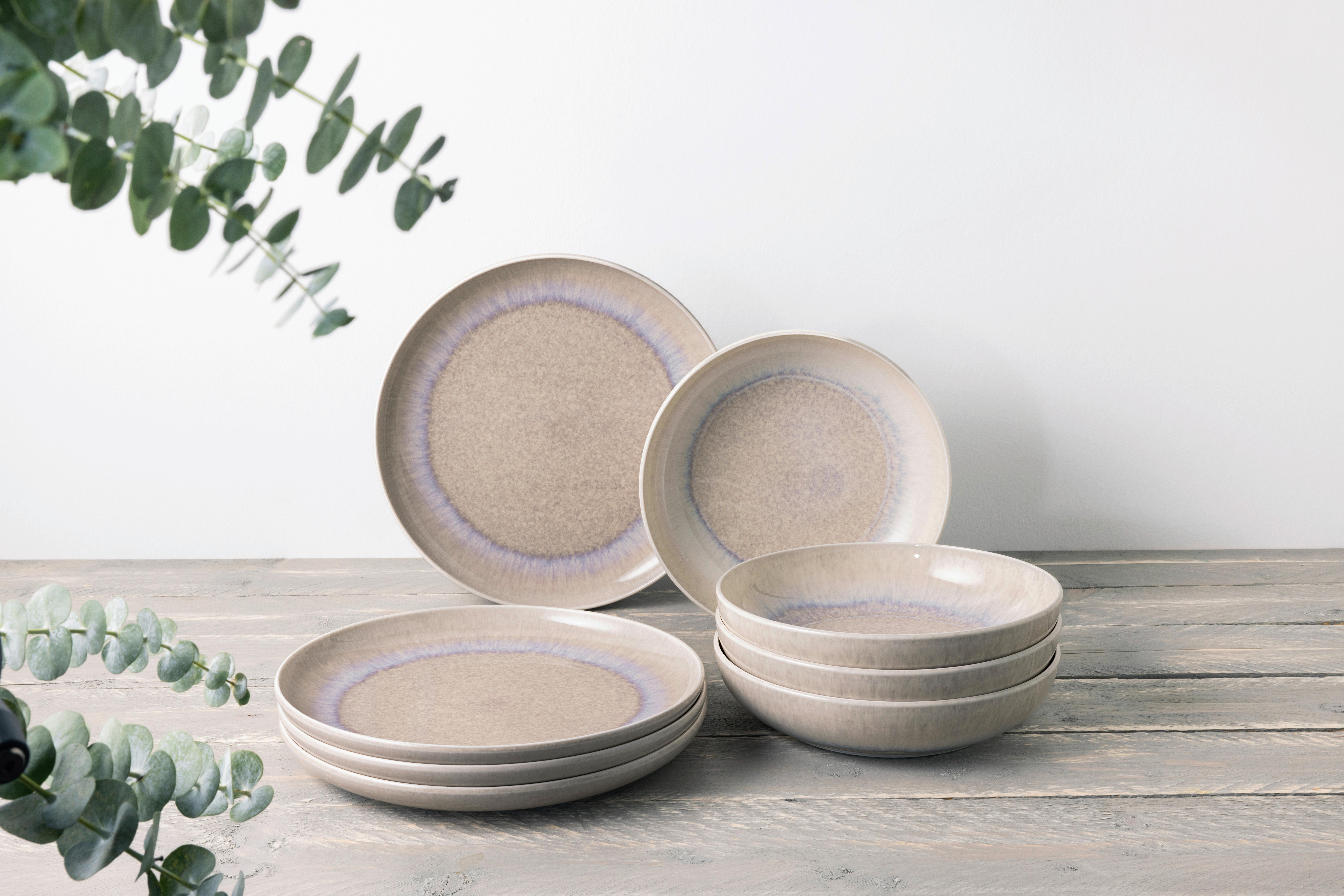 ZASTAWA STOŁOWA PERLEMOR SAND VILLEROY BOCH - kolor piaskowy, Konventionell, ceramika (34,5/19,4/32,0cm) - like.Villeroy & Boch