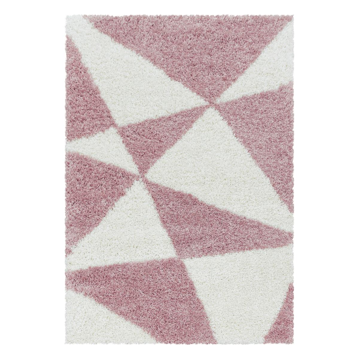 Hochflorteppich Tango Rosa ca. 280x370cm - Rosa, Design, Textil (280/370cm)
