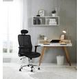 Főnöki Szék Geno - Fekete, modern, Faalapú anyag/Műanyag (63,5/112-120/63,5cm) - Mömax modern living Főnöki Szék Geno - Fekete, modern, Faalapú anyag/Műanyag (63,5/112-120/63,5cm) - Mömax modern living