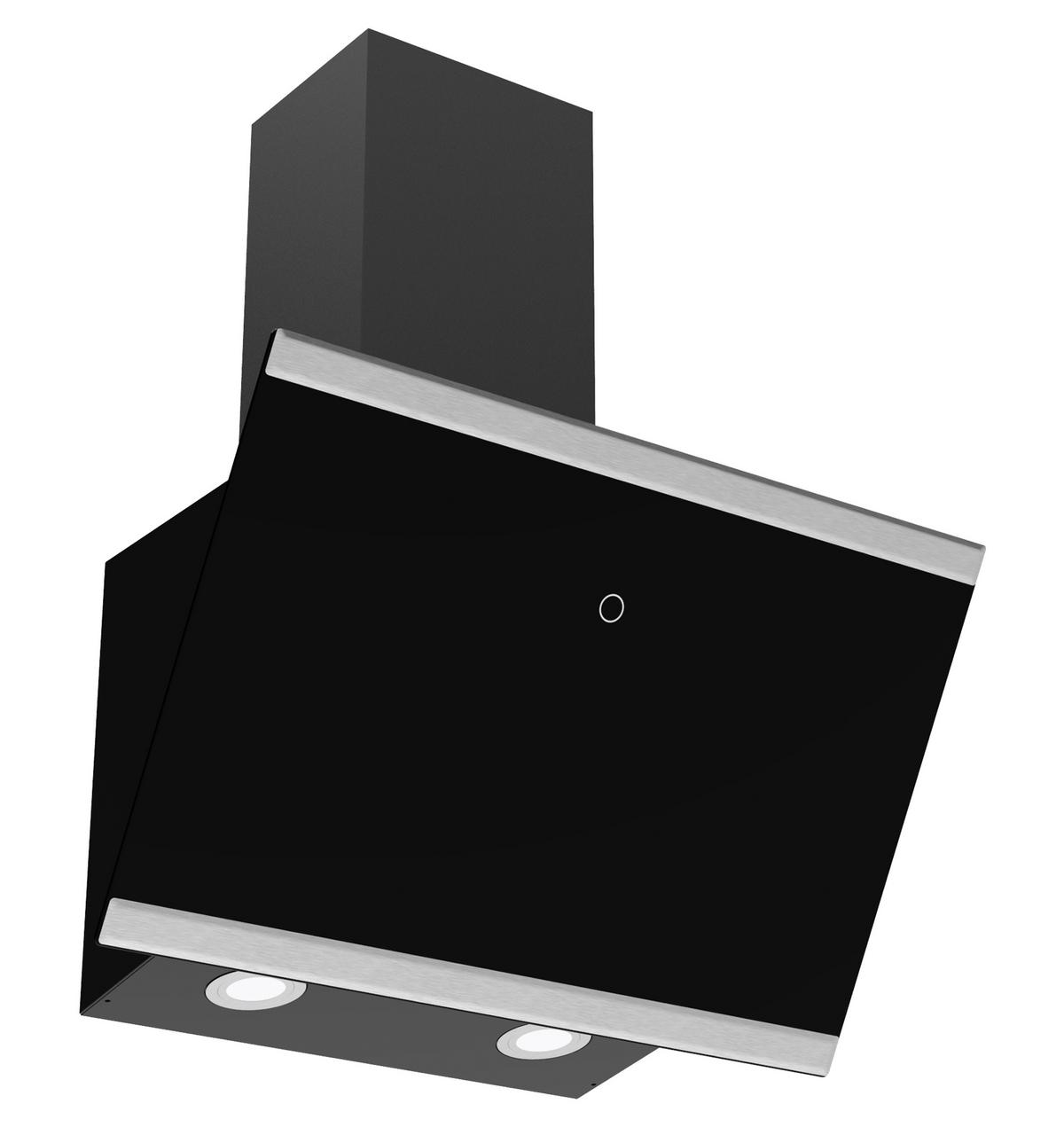 Dunstabzugshaube CH89160S-20 Schwarz - Schwarz, Trend, Glas/Metall (59,5/109,5/38,3cm) - Respekta