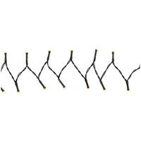 Lichterkette PAZ Dunkelgrün max. 1,5 Watt - Dunkelgrün, Romantik / Landhaus, Kunststoff (595cm) - Modern Living