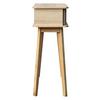 KONSOL SKANDY - naturfärgad, Modern, trämaterial/trä (80/78/30cm) - Premium Living