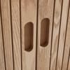 SIDOBORD SKANDY - naturfärgad, Modern, trämaterial/trä (40/50/30cm) - Premium Living