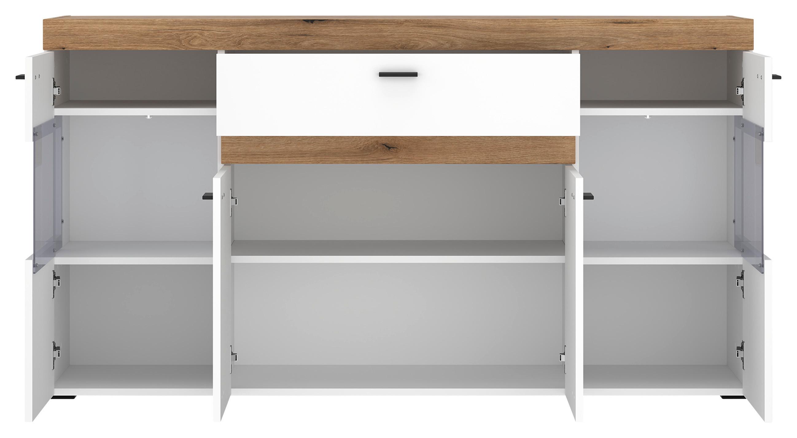 SIDEBOARD KIRO - Modern, metall/trämaterial (160/86/42cm) - Mömax