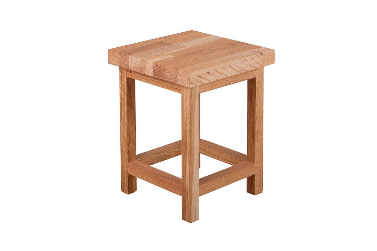 GARTENHOCKER Eichefarben H: 40 cm - Eichefarben, Basics, Holz (30/40/30cm) - Gardenson