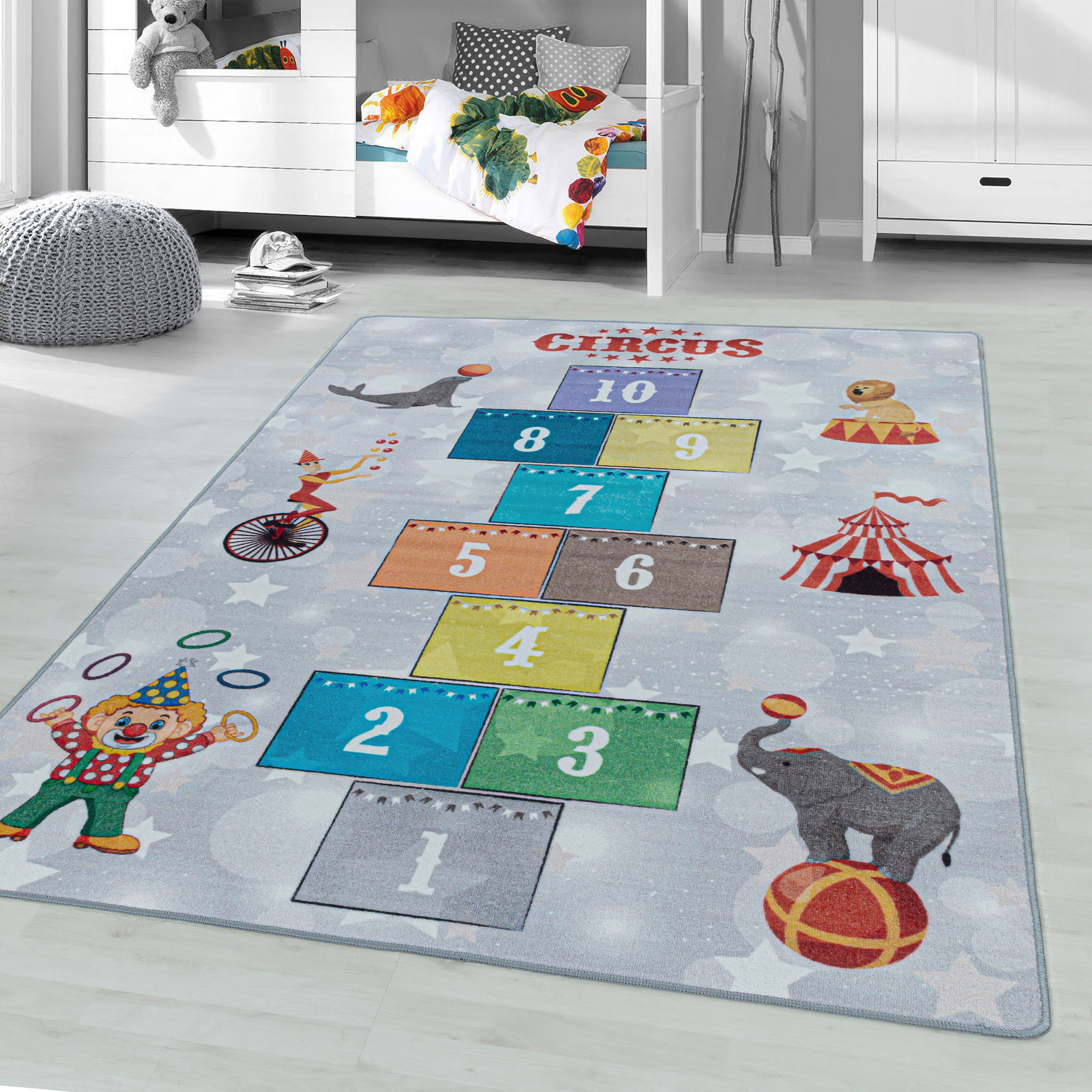 Kinderteppich Play 2909 Grau ca. 160x230cm - Grau, Trend, Textil (160/230cm)
