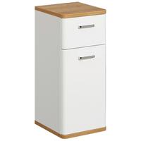 SZAFKA DOLNA NALA - kolor dębowy/biały, Konventionell, materiał drewnopochodny (30/72/33cm) - Xora