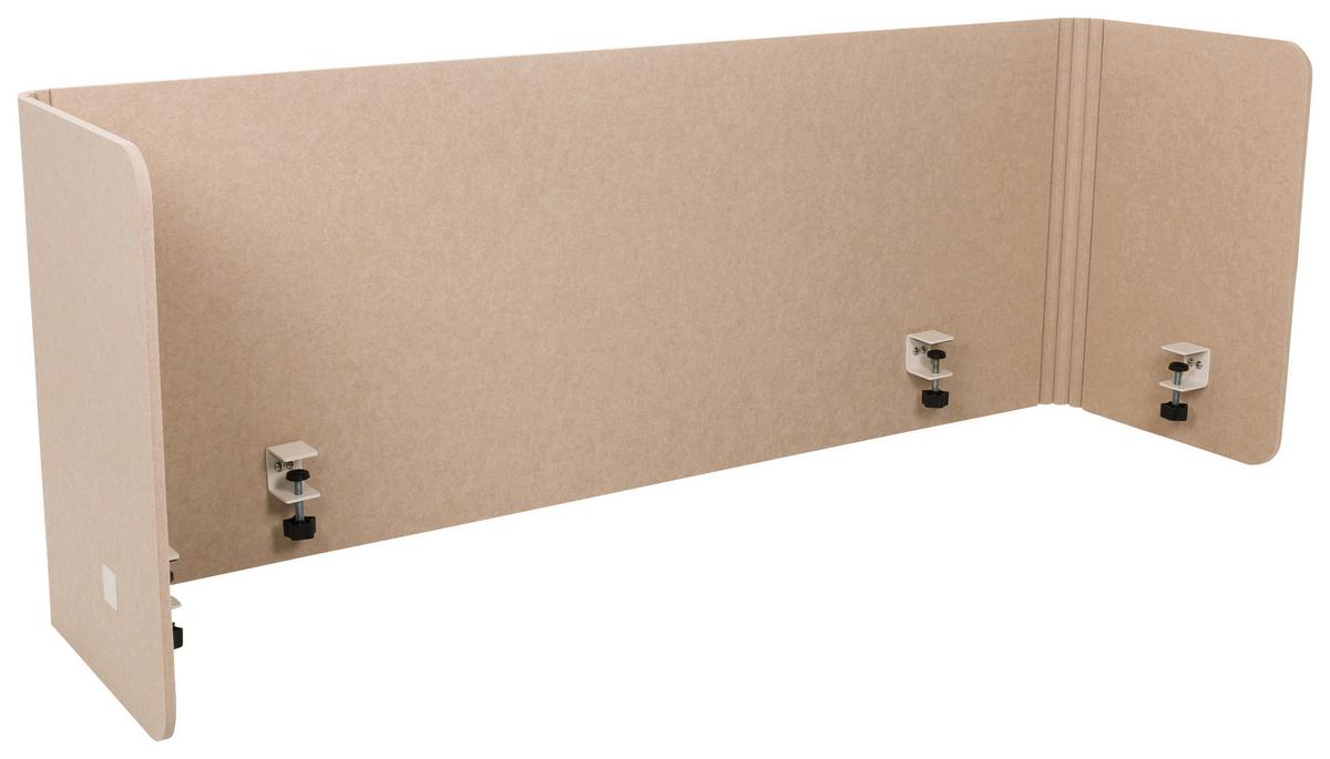 Pregradna Stena Flexmiut U, Bež - bež, Basics, kovina/umetna masa (160/40/2cm) - MID.YOU