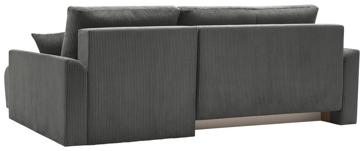 Coltar Kim - gri închis, Modern, lemn (233/146cm) - Modern Living