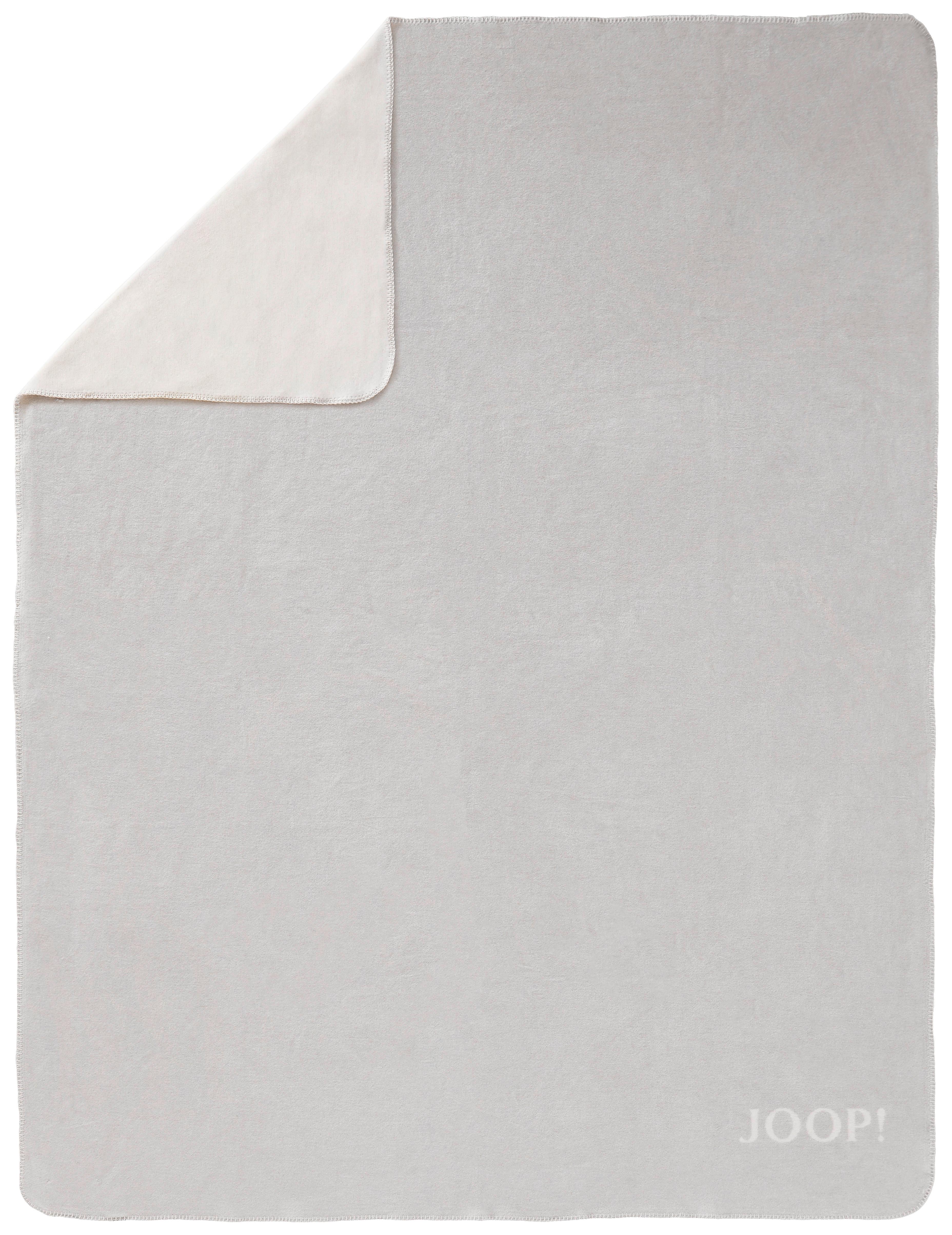 KOC DOMOWY JOOP! MELANGE-DOUBLEFACE - kolor srebrny/kolor naturalny, Konventionell, tkanina (150/200cm) - Joop!